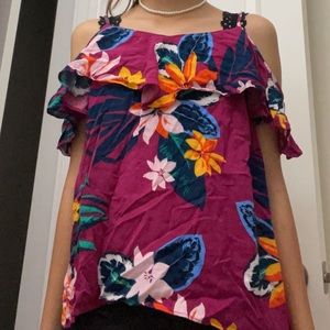 Fun floral shirt for the summer